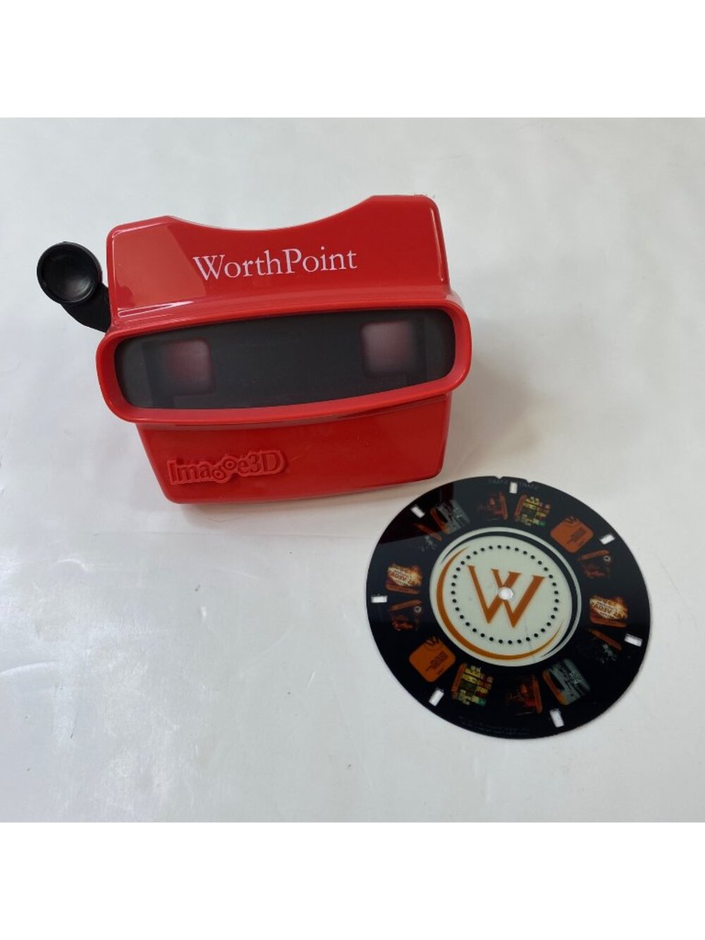 WorthPoint Image3D Red Retro Viewer Las Vegas Reel eBayana